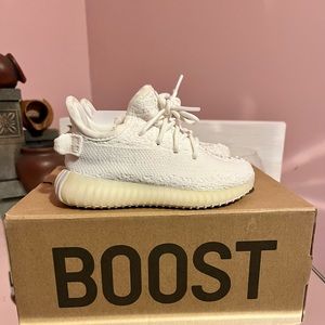 🤍Authentic Brand New Adidas Yeezy Boost 350 V2 “Cream White” (Infant)